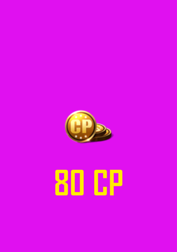 Call Of Duty Mobile 80 CP Topup